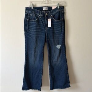 Women's Blue Distressed Jeans